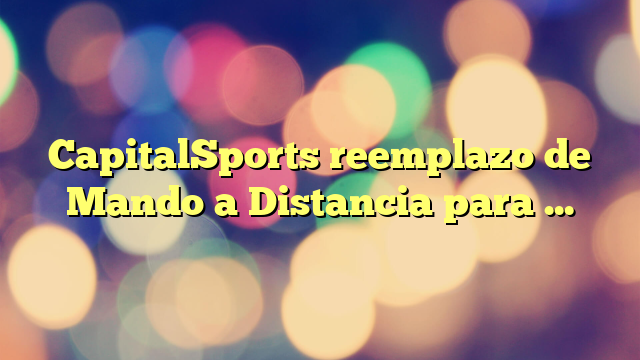 CapitalSports reemplazo de Mando a Distancia para Reloj de Deporte Tabata Timeter
