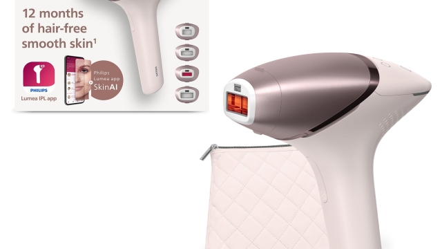 Philips Lumea serie 9900, dispositivo de depilación IPL tecnología SenseIQ y SkinAI, 4 accesorios para el cuerpo, la cara, la zona del bikini y las axilas, uso con cable y sin cable, modelo BRI951/00